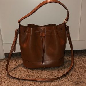 Brown leather Ralph Lauren purse